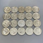 20 1964 US 90% Silver Proof Kennedy 50c L24672