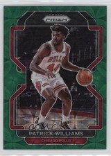 2021-22 Panini Prizm Choice Green Prizm 3/8 Patrick Williams #6 6m7