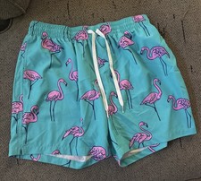 Chubbies Swimming Shorts Men s XL Flamingo Blue 5.5-in. Swim Trunks