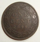1899 Canada Large Cent — photo from another recent sale