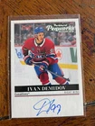 2025-26 Upper Deck Parkhurst Penworks Rookies #PWR-ID Ivan Demidov!!