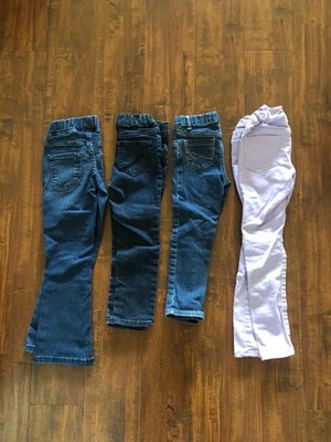 Youth Girls Jeans - Lot of 6- Size 4-6 - Gap, H&M, Cat & Jack, Ect Multi Styles