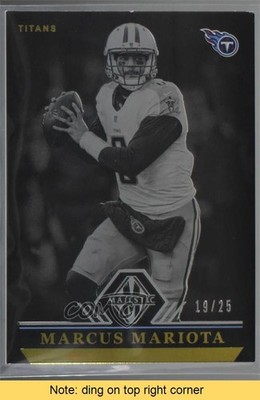 2017 Panini Majestic Gold 19/25 Marcus Mariota #95 READ g2l