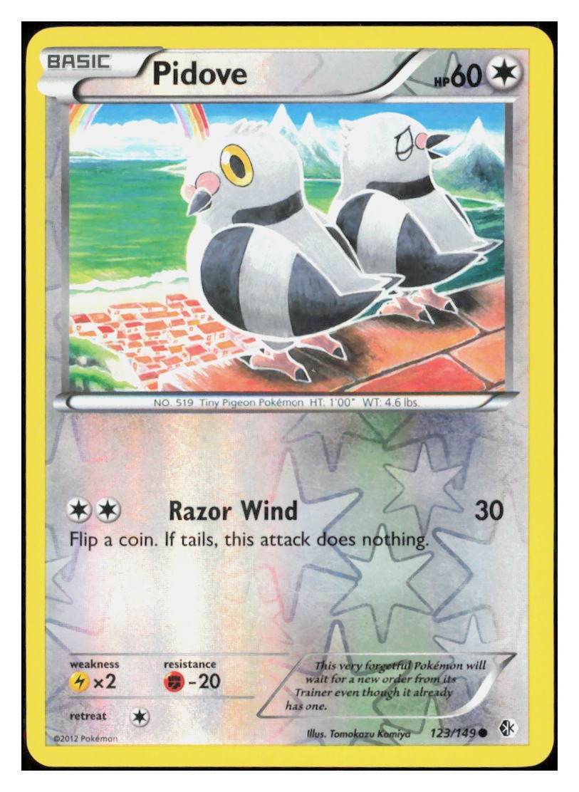 Pidove Reverse Holo Common Boundaries Crossed 123/149 LP M010