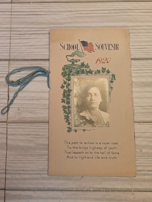 1920 Bellevue Public School Washington Pennsylvania Souvenir Booklet Beautiful