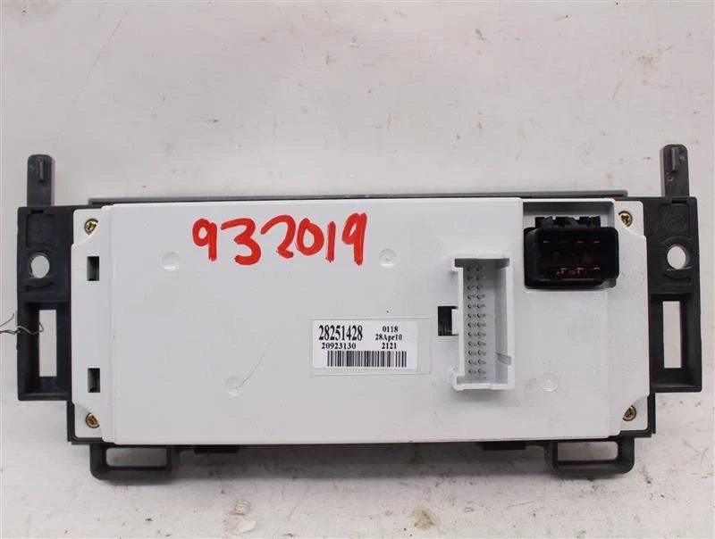 CONTROLES DE TEMPERATURA Chevrolet Malibu 08 09 10 11 12 28251428 932019 Foto 2 de 4