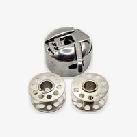 Spulenkapsel + 2 Metallspulen FüR Pfaff NäHmaschinen