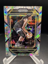 2023 Panini Prizm WNBA Robyn Parks #10 Cracked Ice Prizm RC Sky