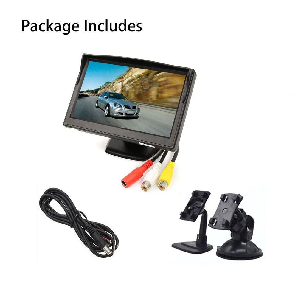 BW 3,5 Zoll TFT LCD Monitor - Auto Rückfahrkamera Display 12V