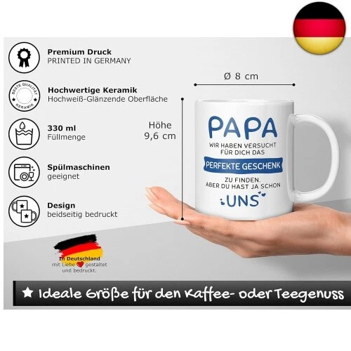 Geschenkideen Papa - Das Perfekte Geschenk Aber Du Hast Ja Uns - Geschenke für - Bild 4 von 8