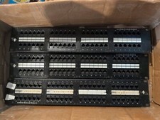  3 pack lot Superior Modular Products 48-Port A5E Patch Panel E137579 LR90322