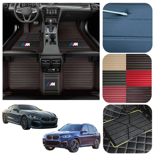 For BMW All Models Car Floor Mats Custom Auto Cargo Liner Carpet Waterproof Mats - Picture 3 of 34