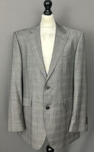 AQUASCUTUM SUIT - Grey 100% Wool - Size - 42R / 42" Chest - Waist 34" - Leg 31" - Picture 3 of 20