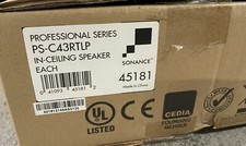 Sonance Pro Series PS-C43RTLP Low Profile In-Ceiling Speaker - White - OPEN BOX