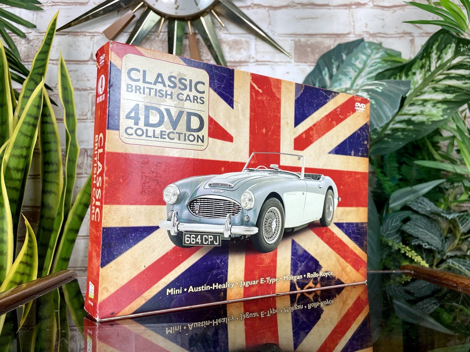 CLASSIC BRITISH CARS 4 DVD COLLECTION History Channel Jaguar Morgan Rolls Austin