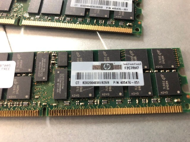 24GB (12X2GB) 667MHZ PC2-5300 ECC CL5 DDR2 SDRAM DIMM - Image 3 of 4