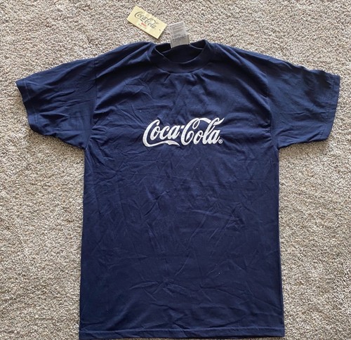 COCA COLA besticktes Medium Coke T-SHIRT neu mit Etikett - Bild 1 von 3