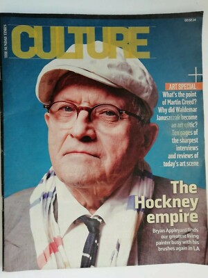 SUNDAY TIMES CULTURE MAG 2014 - Art Special - David Hockney- Art Scene 2014