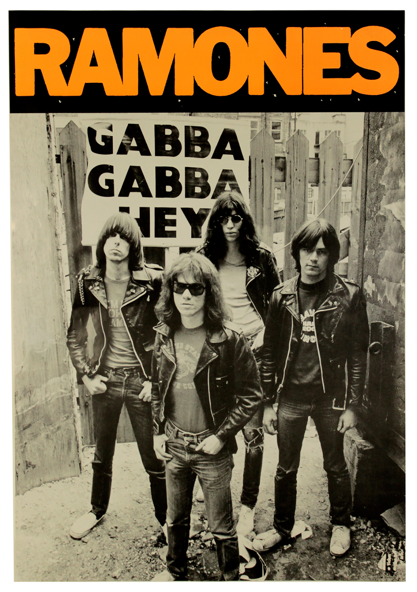 The Ramones, Gabba Gabba Hey Framed Poster | eBay