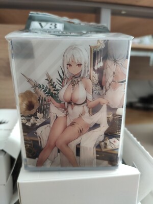 Bushiroad Deck Holder Azur Lane Massachusetts Gacha Anime Plastik Deckbox Case