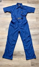Vintage Mechanic Coveralls Short Sleeve USA Size 40 Festival Hippie Cosplay