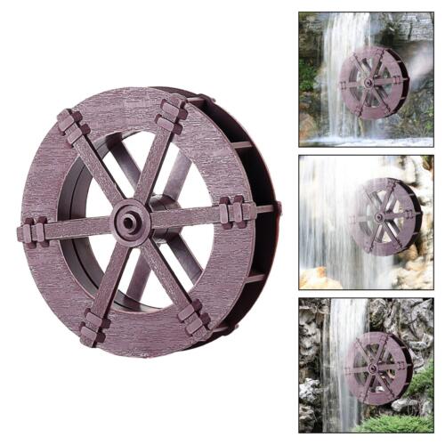 2-6pack Water Fountain Rotation Wheel DIY Water Wheel Model Fountain - Afbeelding 1 van 36