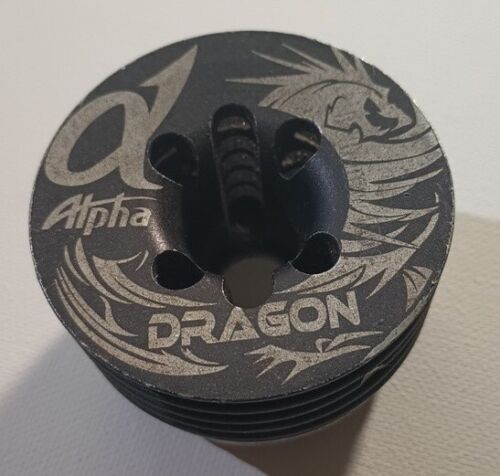 Alpha Dragon Nitro R/C Cooling Head Black Pre-owned Hobby Rc Replacement Parts - Picture 2 of 20