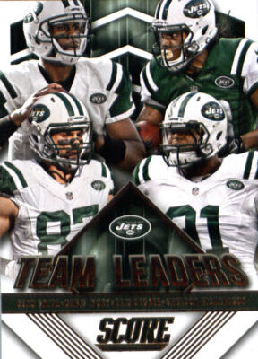 2015 Score Football Team Leaders Insert Singles - You Choose