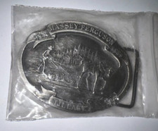 VINTAGE 1989 MASSEY-FERGUSON TILLAGE TRACTOR BELT BUCKLE NO. 289