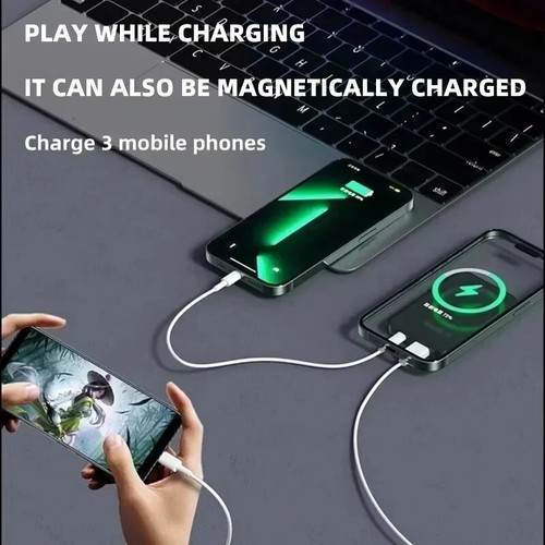 Chargeur rapide sans fil banque d'alimentation magnétique 100000mAh pour iPhone LIVRAISON GRATUITE - Photo 6 sur 14