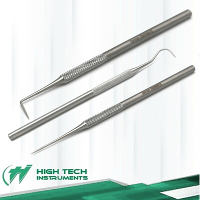 Stainless Steel Tip Soldering Repair Pick Set Gold Silver Jewelry Tool 3-Pcs