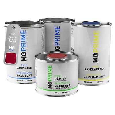Autolack Dose Set für Austin CAQ BLVC1217 Nightfire Red 2 Mica spritzfertig 3,5L