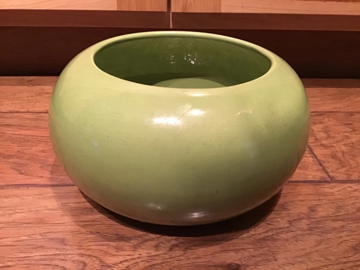 Vintage PPP 450 Flower PotPremier Pottery Product #450 Green | eBay