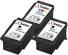 PG545XL Black CL546XL Colour Refilled Ink Cartridge For Canon Printers