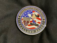 WALT DISNEYLAND RESORT MICKEY SECURITY AND EMERGENCY SERVICES CHALLENGE COIN