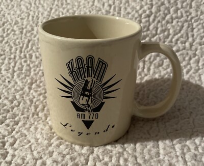 KAAM AM 770 Legends Coffee Mug K-Double-A-M. Radio Dallas Fort Worth Christian