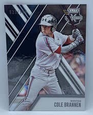 2017 Panini Elite Extra Edition Cole Brannen Red Sox #187 923/999