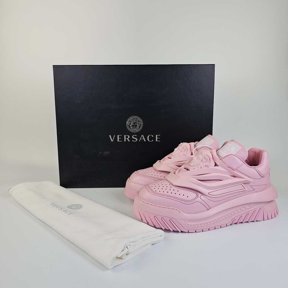スニーカー VERSACE Women Sneakers 1010176 1A08164 VERSACE DONNA Pink s-l1200.jpg