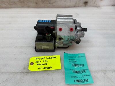 99 Chevrolet GMC Sierra Suburban 7.4 ABS Antiblockiersystem Modul 12765501 96-99