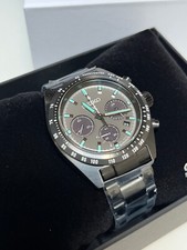 Seiko Prospex Black NIGHT VISION Speedtimer SSC917 Solar Chronograph Men's Watch 4