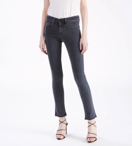 IRO Paris Womens Jeans Skinny Fit Bends Middle Grey Den Size 30W AJ383 - Photo 1/5