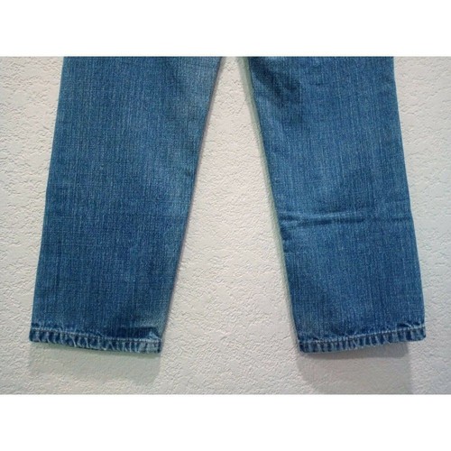 US Polo Assn. Boys Sz 12 Slim Straight Jeans 100% Cotton Button Flap - Picture 5 of 12