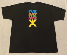 Vintage 1990 SNAP! I've Got The Power T-Shirt 2XL 90s Rap Single Stitch Rare