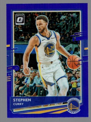 2020-21 Panini Donruss Optic Stephen Curry Purple Prizm