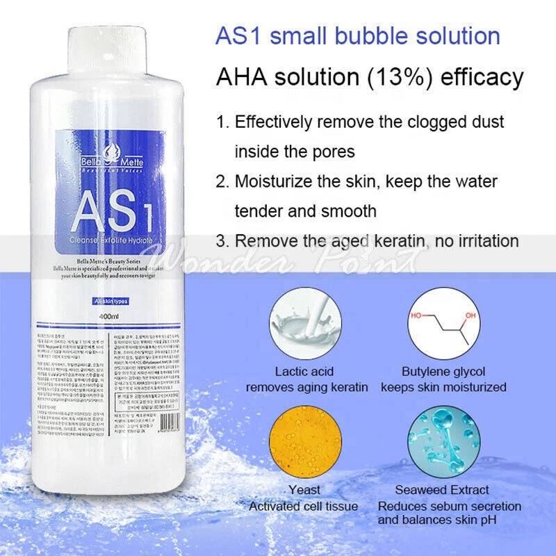 3Bottles Aqua Hydra Peeling Solution Hydro Serum for Dermabrasion Facial Machine - Image 4 of 4