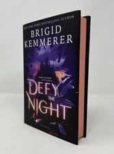 Defy the Night by Brigid Kemmerer - NEW SIGNED INSCRIBED SPRAYED EDGES 2 DJs