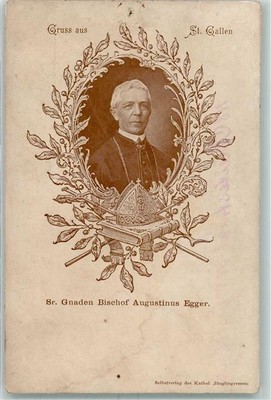 10397922 - St. Gallen Bischof Augustinus Egger St. Gallen Stadt Gebrauchsspuren