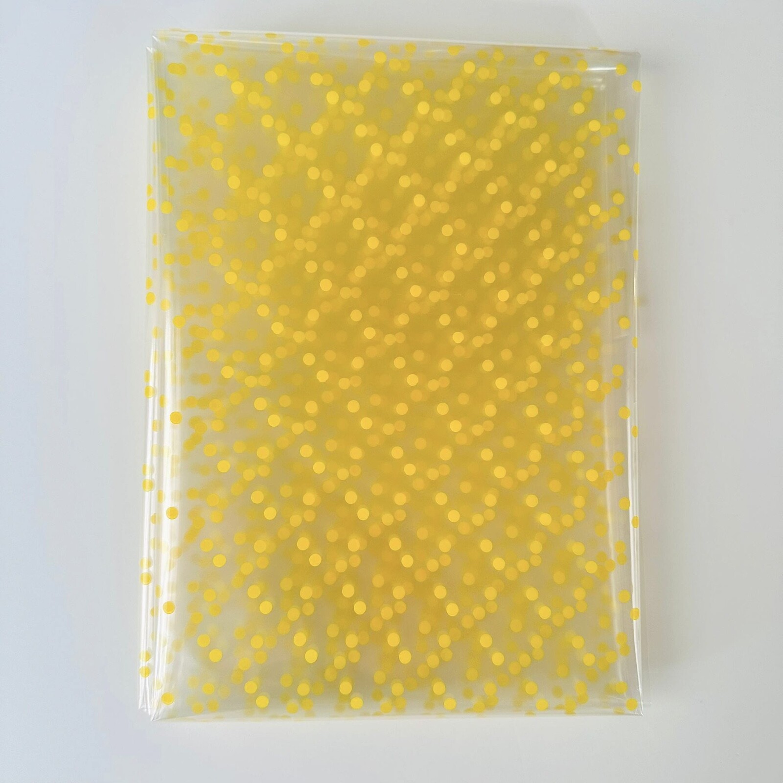 ShredAstic® Dot Clear Florist Cellophane Gift Wrap Film for Hampers