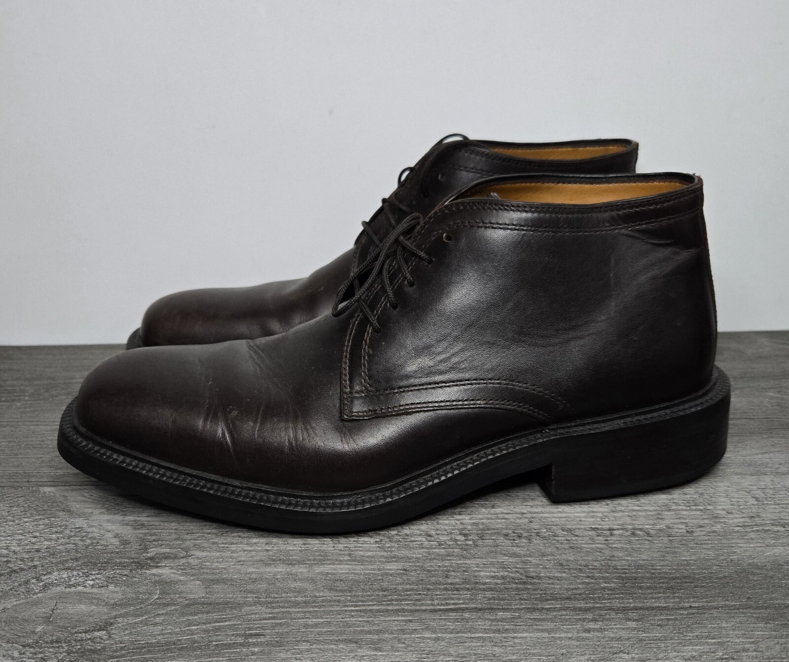 SAOLA Scarpe eleganti Cole Haan marrone marrone marrone Oxford pelle stringate suola gomma uomo taglia 9 5 M