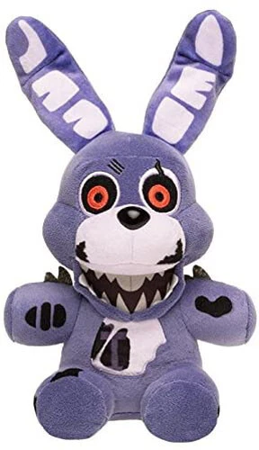 FNAF Five Nights at Freddy's The Twisted Ones Chica Bonnie Foxy Plush Doll 18cm - Picture 6 of 6